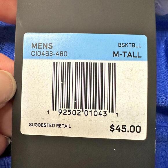 NWT NikePro Breathe Dri Basketball Compression Pants Blue Mens M Tall - Picture 6 of 9